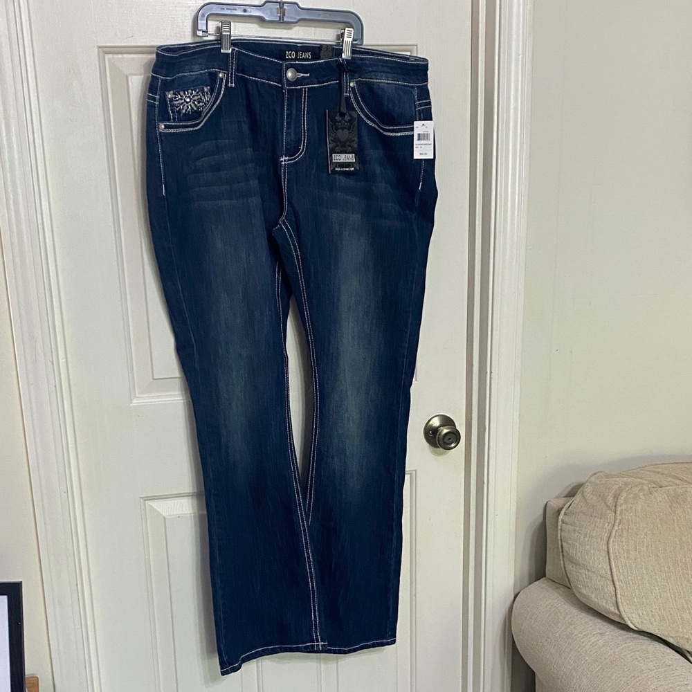 ZCO Jeans with White Stitching